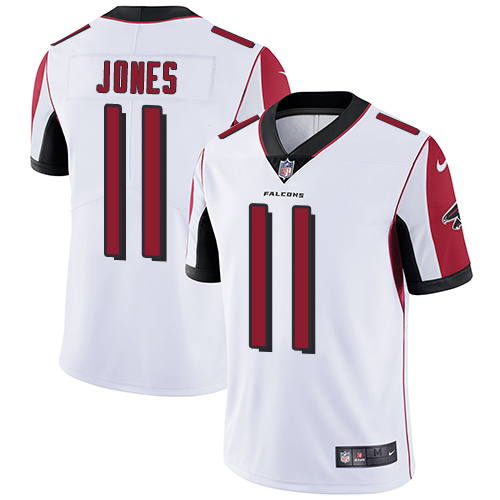 2019 men Atlanta Falcons #11 Jones white Nike Vapor Untouchable Limited NFL Jersey